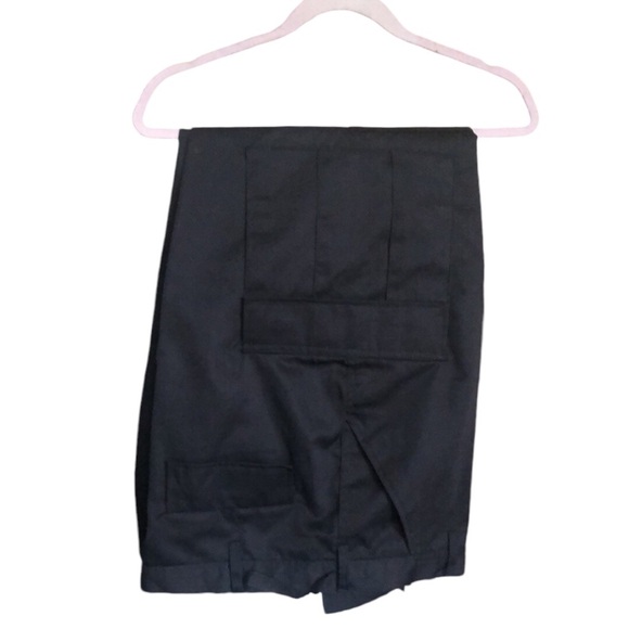 National patrol Black security pants 35 to 39” Cargo cinched ankle pockets nice - Picture 1 of 13
